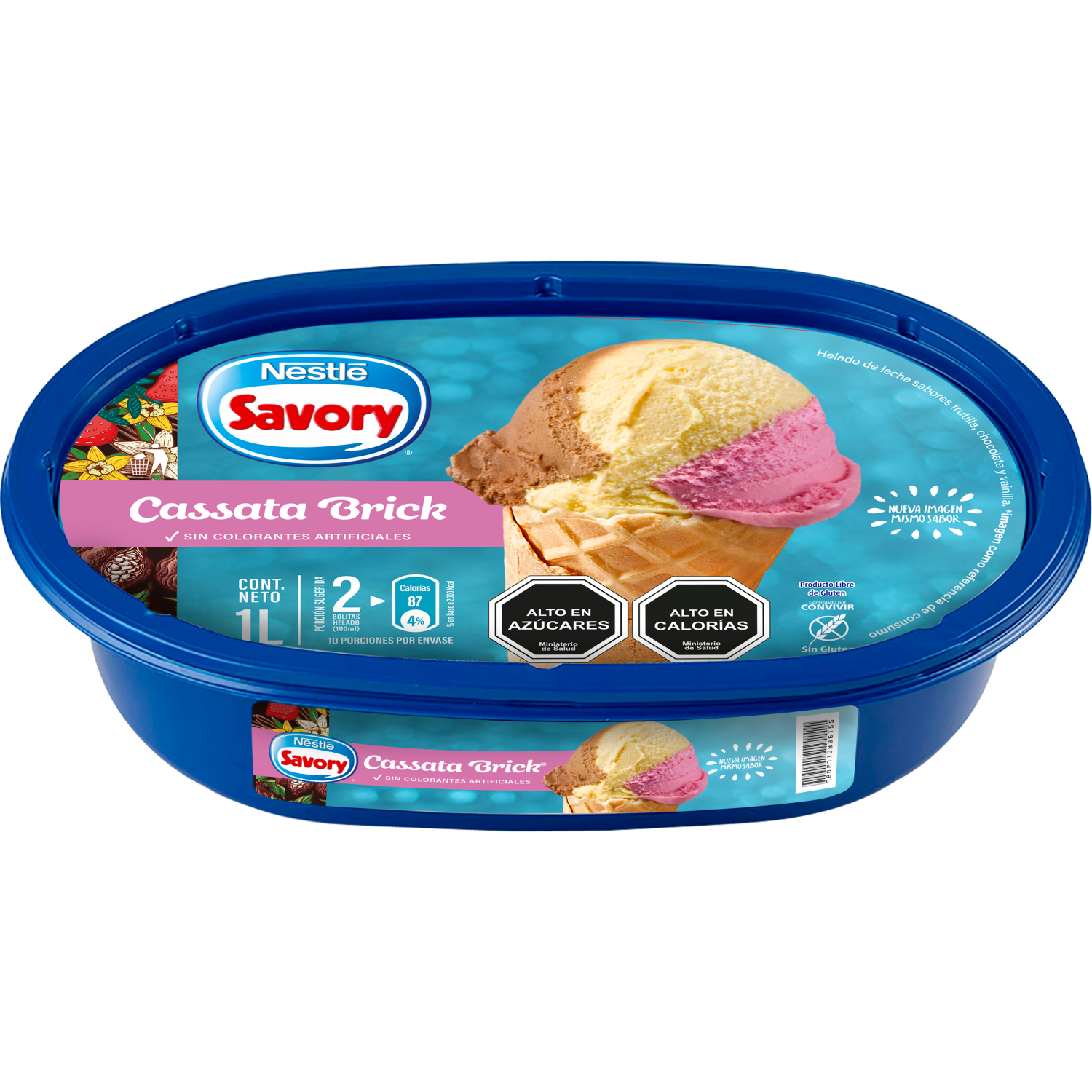 Helado SAVORY® Trisabor 1L