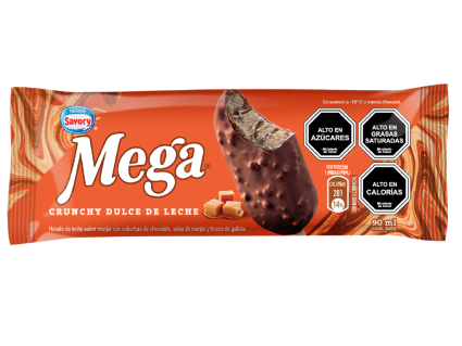 mega crunchy dulce de leche