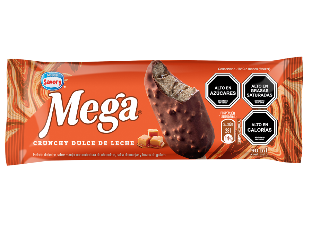 mega crunchy dulce de leche
