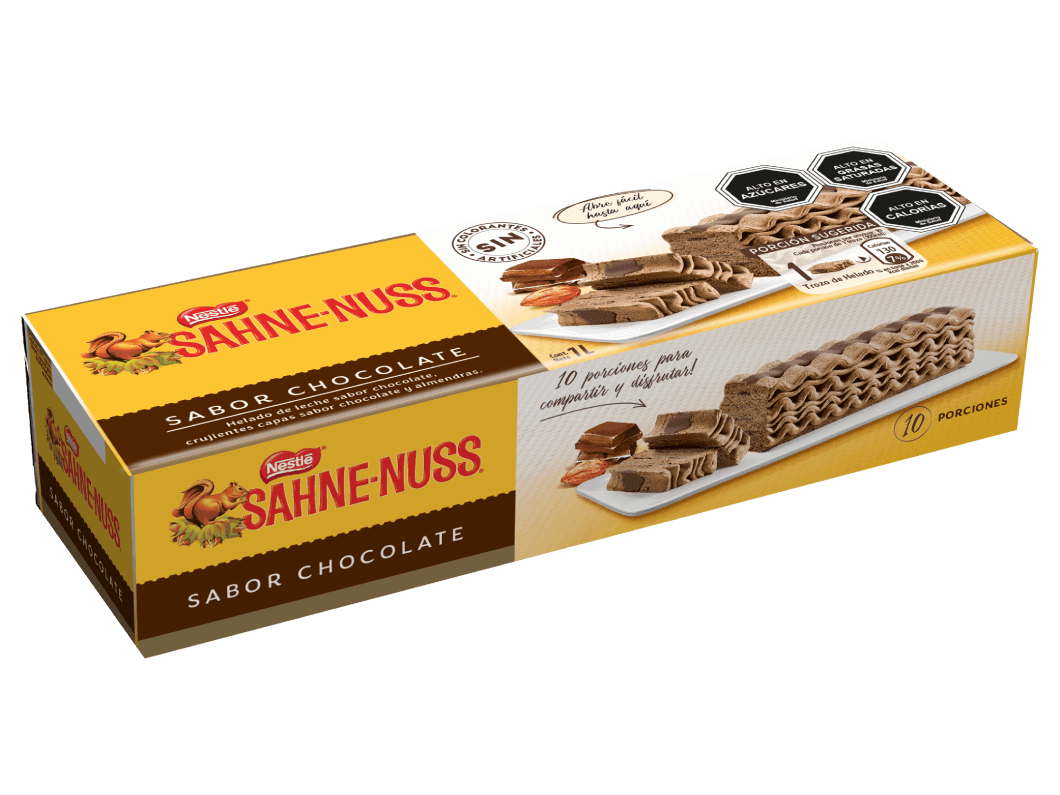 Postre Helado CHARLOT® SAHNE NUSS 1L