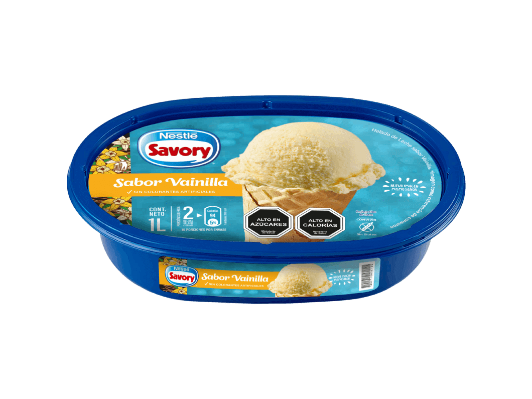 Helado SAVORY® Vainilla 1L