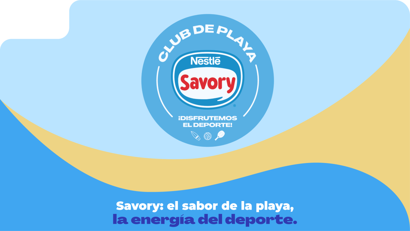 Encabezo el sabor de la playa